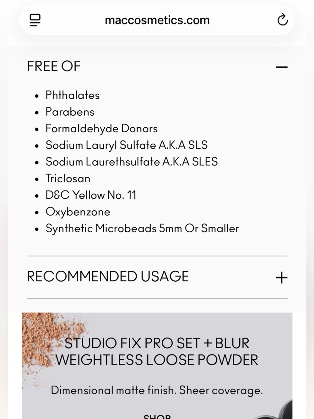 NIB STUDIO FIX PRO SET + BLUR WEIGHTLESS LOOSE POWDER MEDIUM